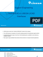 Pipe Support Engineering. AVEVA E3D & LISEGA LICAD Interfaces. Sumit Kumar Mishra