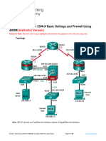 10.1.4.8 Lab - Configure ASA 5506-X Basic Settings and Firewall Using ASDM - Instructor