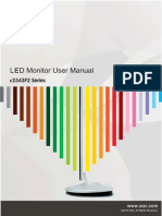 Aoc E2343f2k Manual Do Utilizador