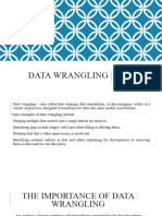 Data Wrangling