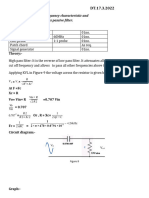 Expt-9 Hipass Filter