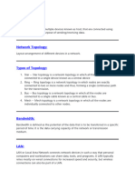 Networking Cheat Sheet 