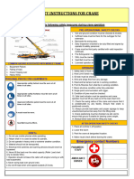 SOP For Mobile Crane