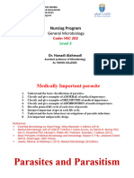 Lecture (5) Medically Importatnt Parasite