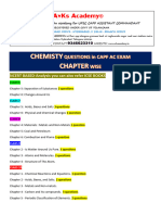 CHEMISTRY Questions Chapter Wise Upsc Capf Ac Exam