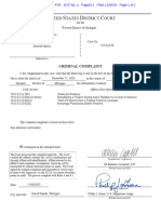 Criminal Complaint Against Darnell Bishop and Dontrell Nance