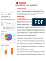 Equity Research Report HMC