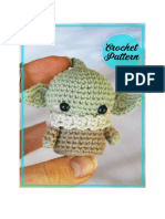 Baby Yoda Keychain PDF Amigurumi Crochet Free Pattern