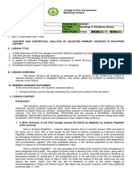 RPH - Chapter Ii. Analysis of The Selescted Primary Sources