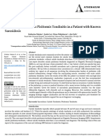 A Case Report Calcific Piriformis Tendinitis in A Patient With Known Sarcoidosis