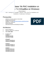 Oracle Database 19c RAC Installation On OL7 Part 1