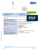 European Technical Assessment ETA-20/0697 of 30 November 2020