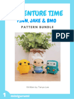 Adventure Time Chibi Amigurumi