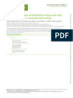 2023 - Genetic Mechanisms of Fertilization Failure and Early Embryonic Arrest - A Comprehensive Review