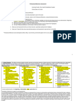 PTP III Professional Behaviors Plan