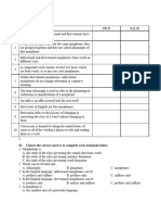 Morphology Final Test Sample 1