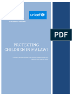 Protecting Children in Malawi - A Report On The Major Findings of The Mapping and Assessment of The NCPS