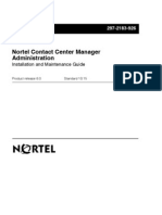 NCCM Administration Installation and Mintenance Guide