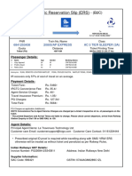 Electronic Reservation Slip (ERS) : 6841253438 20805/AP EXPRESS Ac 3 Tier Sleeper (3A)