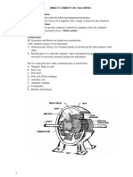 Direct Current Machines + Summarised Notes