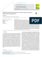 Application of Nature-Based Measures in China's Sponge City Initiative