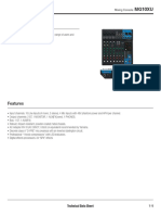 39.yamaha MG10XU Data Sheet
