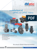 Motorized Upvc Ball Valves