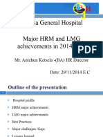 HRM and LMG Review Meeting PPT Presntation Template