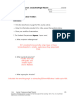 1.8.4 Journal - Consecutive Angle Theorem (Journal)