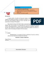 Module 1 Lesson 3 Determine The Learners Profile