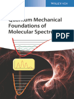 Max Diem - Quantum Mechanical Foundations of Molecular Spectroscopy-WILEY VCH (2021)