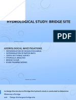 5 Hydrological Study of Bridge Site 23