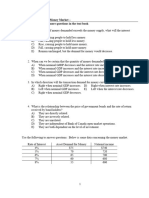 Student Copy Practice Questions On Money Market Chapter