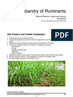 338 Pasture and Fodder Husbandry