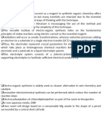 Electro-Organic Synthesis