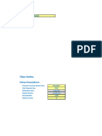 Financial Valuation Ratios Excel Template