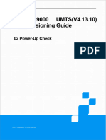 ZXUR 9000 UMTS (V4.13.10) Commissioning Guide-02 Power-Up Check - R1.0