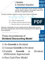 Stock Valuation