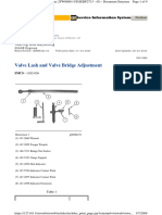 CAT Engine Valve Lash and Valve Bridge Adjustment Tools