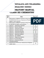 Chem Practical Records 12th