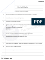 Questions - Geography