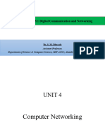 Unit IV Computer Networking Semester I