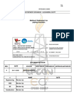 EPCON-MS-12-00029 Method Statement For Piping Works.