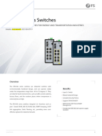 IES3100 Series Switches: Industrial Managed Switches For Energy and Transportation Industries