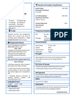 CV of Gopa Accounts - HR