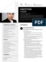 Hafiyyanyazid CV 2023 Updated