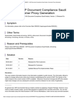 SAP Document Compliance SA - Proxi