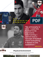 Mikel Arteta Possession Exercises