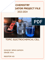 Siphin Samson Chemistry Investigatory Project File