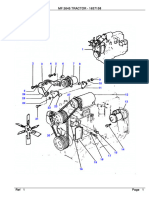 Massey Ferguson MF 2645 TRACTOR Service Parts Catalogue Manual (Part Number 1637158)